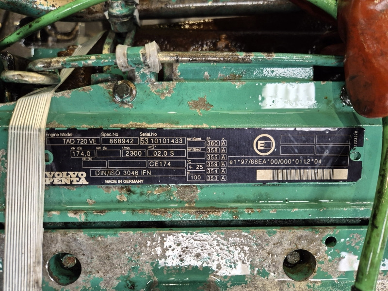 Volvo TAD720VE Engine (Industrial) - Двигател за Промишлено оборудване: снимка 2 Volvo TAD720VE Engine (Industrial) - Двигател за Промишлено оборудване: снимка 2