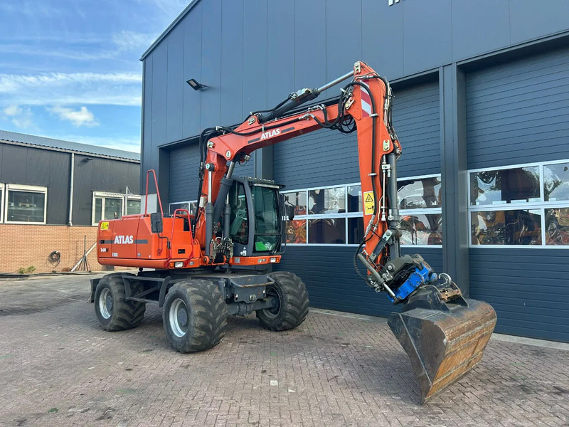 Atlas 140W - Колесен багер: снимка 3 Atlas 140W - Колесен багер: снимка 3