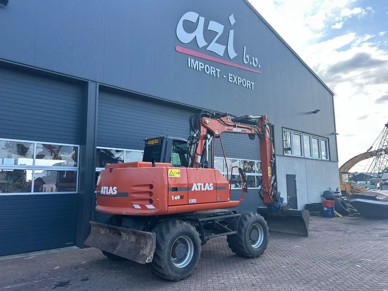 Atlas 140W - Колесен багер: снимка 4 Atlas 140W - Колесен багер: снимка 4