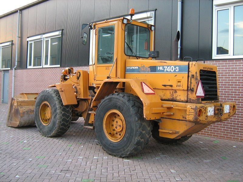 Hyundai HL740-3 - Колесен товарач: снимка 2 Hyundai HL740-3 - Колесен товарач: снимка 2