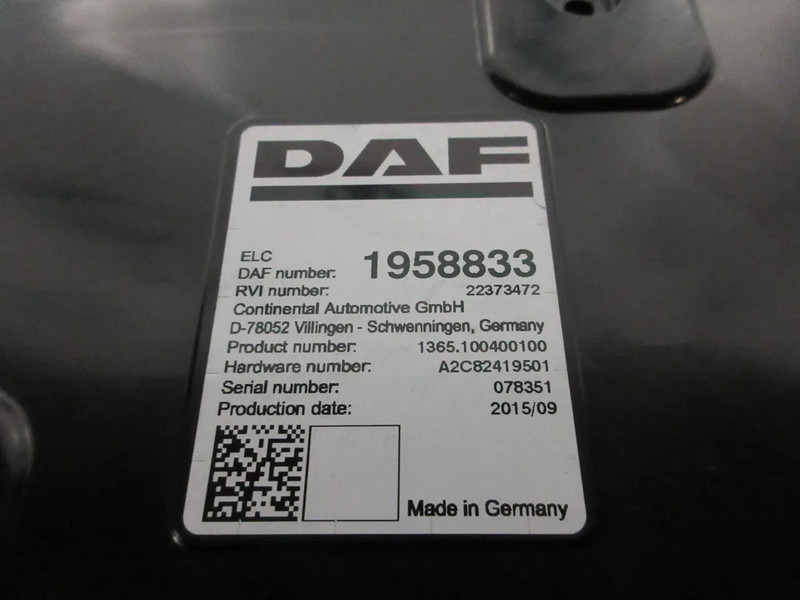 DAF 1958833 // 2046185 // 1884393 // 2141287 ELC MODULEN DAF XF CF EURO 6 - Електрическа система за Камион: снимка 5 DAF 1958833 // 2046185 // 1884393 // 2141287 ELC MODULEN DAF XF CF EURO 6 - Електрическа система за Камион: снимка 5