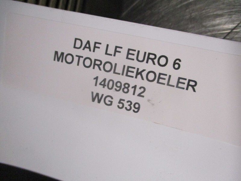 DAF LF 1409812 MOTOROLIEKOELER EURO 6 - Маслен охладител за Камион: снимка 2 DAF LF 1409812 MOTOROLIEKOELER EURO 6 - Маслен охладител за Камион: снимка 2