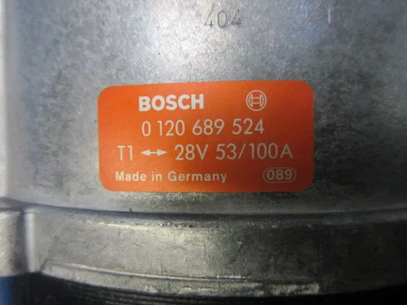 Iveco BOSCH PART NR. 0 120 689 524 T1-28V 53/100A NIEUWE !!! - Алтернатор за Камион: снимка 2 Iveco BOSCH PART NR. 0 120 689 524 T1-28V 53/100A NIEUWE !!! - Алтернатор за Камион: снимка 2