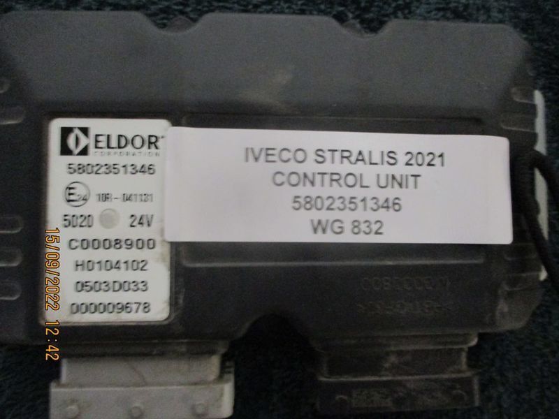 Iveco STRALIS 5802351346 CONTROL UNIT EURO 6 2021 - Електрическа система за Камион: снимка 2 Iveco STRALIS 5802351346 CONTROL UNIT EURO 6 2021 - Електрическа система за Камион: снимка 2