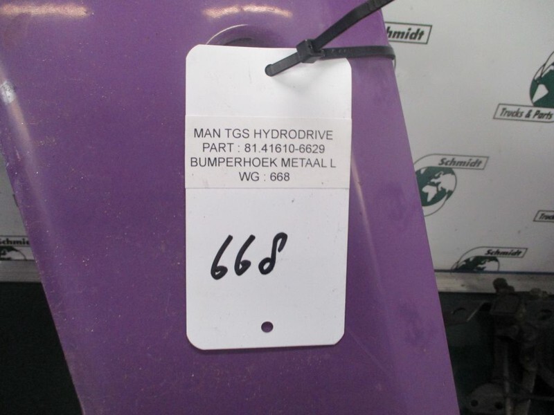 MAN 81.41610-6629 rechts bumper hoek euro 6 - Ъгъл на бронята за Камион: снимка 2 MAN 81.41610-6629 rechts bumper hoek euro 6 - Ъгъл на бронята за Камион: снимка 2