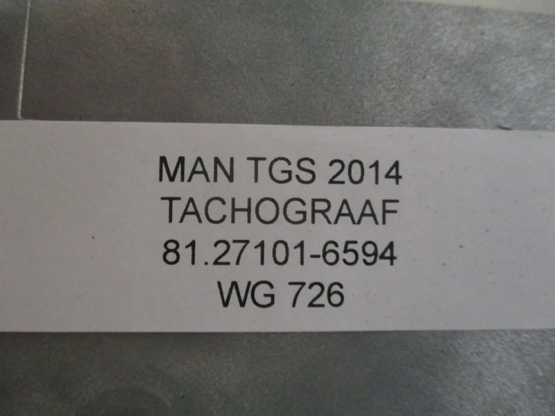 MAN TGS 81.27101-6594 TACHOGRAAF - Тахограф за Камион: снимка 2 MAN TGS 81.27101-6594 TACHOGRAAF - Тахограф за Камион: снимка 2