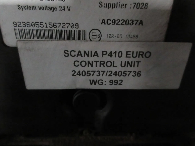 Scania 2405737//2405736//2907447 // ESTA1 MODULEN P 410 8X2 NGS - Електрическа система за Камион: снимка 4 Scania 2405737//2405736//2907447 // ESTA1 MODULEN P 410 8X2 NGS - Електрическа система за Камион: снимка 4