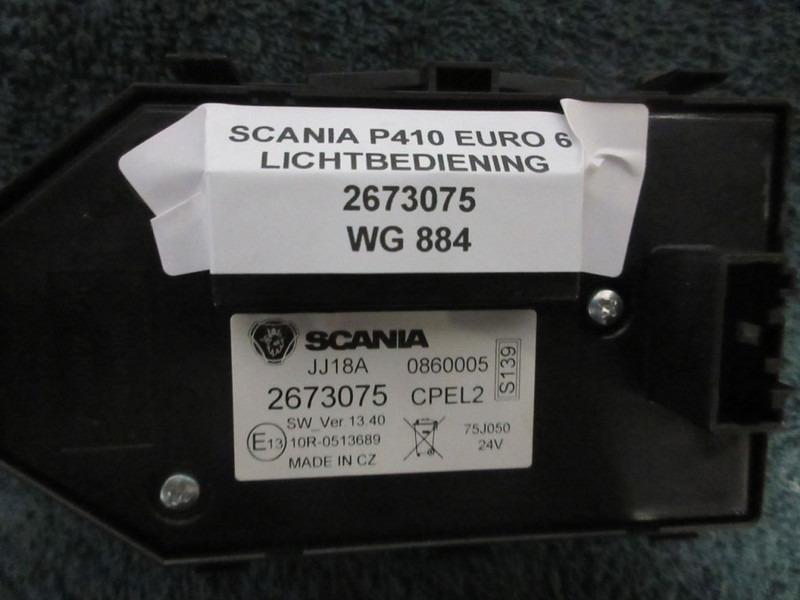 Scania P410 2673075 LICHTBEDIENING EURO 6 - Електрическа система за Камион: снимка 2 Scania P410 2673075 LICHTBEDIENING EURO 6 - Електрическа система за Камион: снимка 2