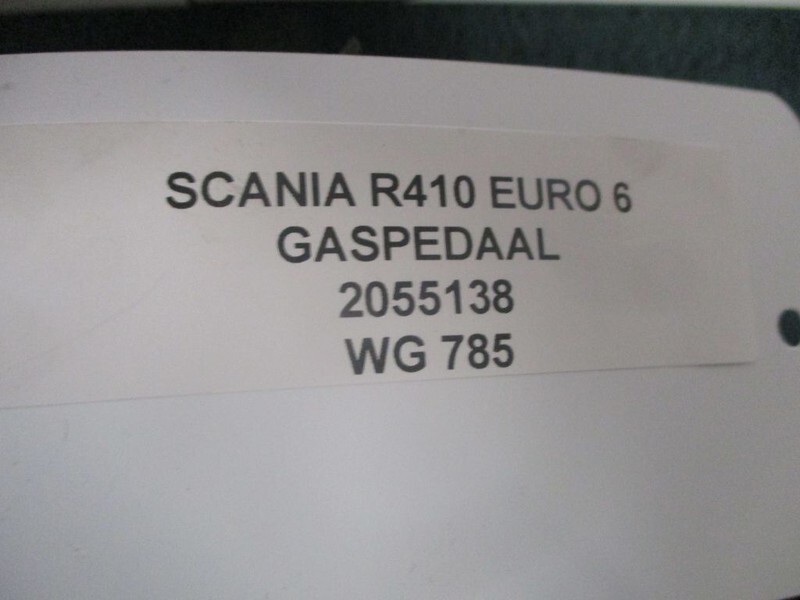 Scania R410 2055138 GASPEDAAL EURO 6 MODEL 2020 - Педал за Камион: снимка 2 Scania R410 2055138 GASPEDAAL EURO 6 MODEL 2020 - Педал за Камион: снимка 2