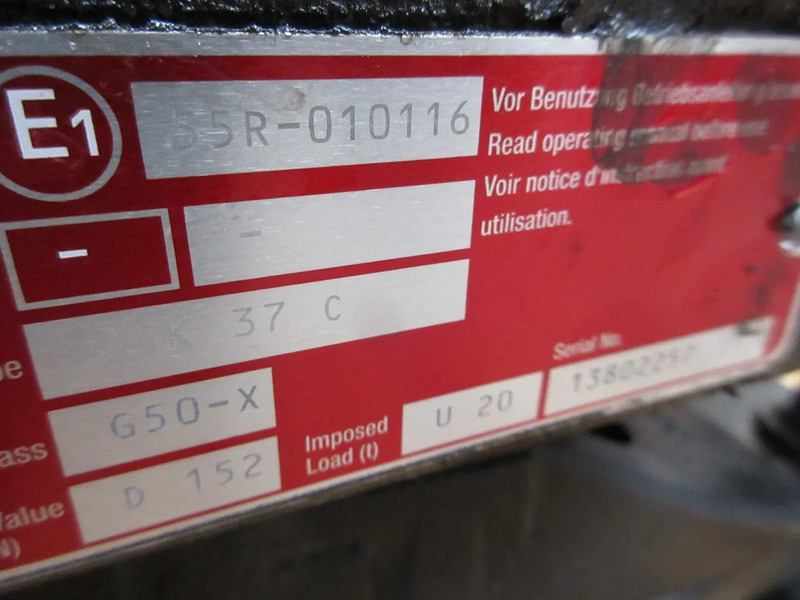 Jost G50-X 37C D 152 U 20 G50-X 37C D 152 U 20 MAN 18.460 EURO 6 MODEL 2020 - Седло за Камион: снимка 5 Jost G50-X 37C D 152 U 20 G50-X 37C D 152 U 20 MAN 18.460 EURO 6 MODEL 2020 - Седло за Камион: снимка 5