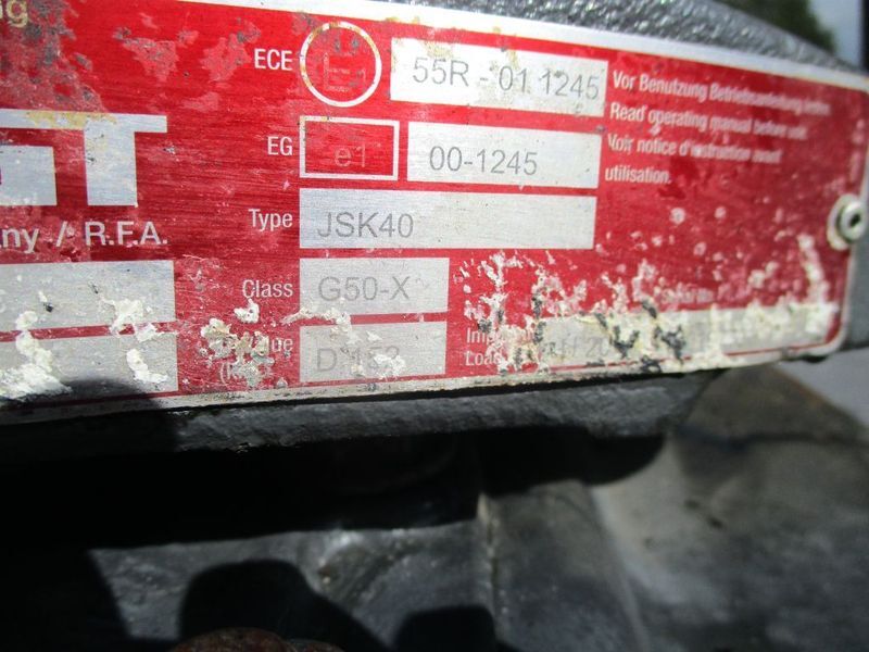 Jost JSK40 G50.X D 152 JSK40 G50.X D 152 DAF XF 106 EURO 6 - Седло за Камион: снимка 4 Jost JSK40 G50.X D 152 JSK40 G50.X D 152 DAF XF 106 EURO 6 - Седло за Камион: снимка 4