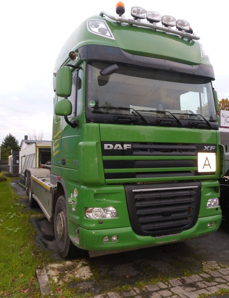 DAF XF 510 aus Werkverkehr 6 x 2 510PS Top-Zustan - Мултилифт с кука камион: снимка 1 DAF XF 510 aus Werkverkehr 6 x 2 510PS Top-Zustan - Мултилифт с кука камион: снимка 1