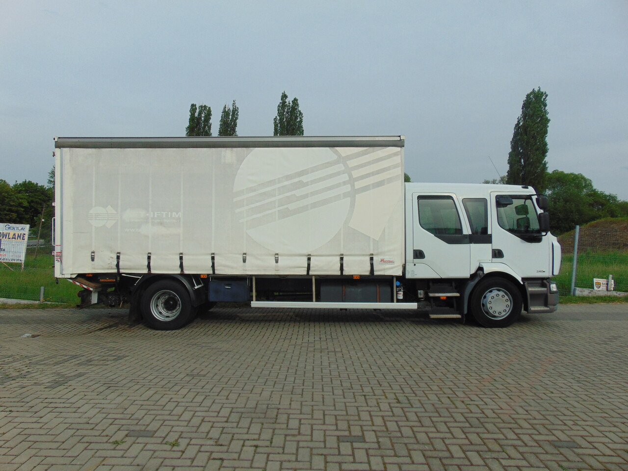 Камион с брезент RENAULT Midlum 240DXi: снимка 6