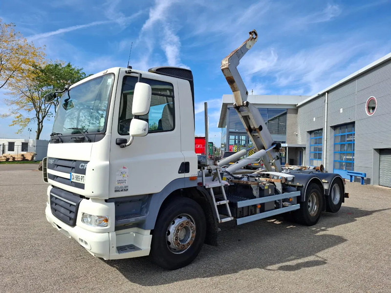 DAF CF85-410 / 6X2 / DEB / DALBY HOOK 15TON / AIRCO / ONLY:744381 KM / MANUAL / EURO-5 / 2012 - Мултилифт с кука камион: снимка 1 DAF CF85-410 / 6X2 / DEB / DALBY HOOK 15TON / AIRCO / ONLY:744381 KM / MANUAL / EURO-5 / 2012 - Мултилифт с кука камион: снимка 1