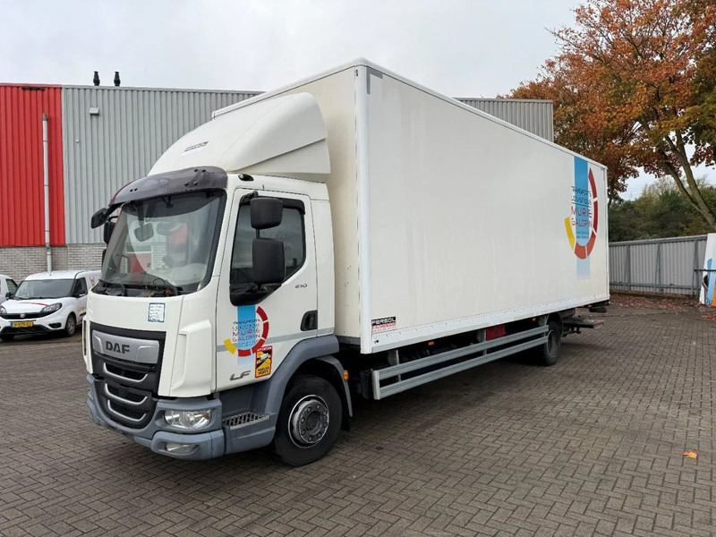 DAF LF210 / NICE CLEAN CLOSED BOX / PLATFORM 1500 KG / NO KEYS / AUTOMATIC / EURO-6 / 2019 - Камион фургон: снимка 1 DAF LF210 / NICE CLEAN CLOSED BOX / PLATFORM 1500 KG / NO KEYS / AUTOMATIC / EURO-6 / 2019 - Камион фургон: снимка 1