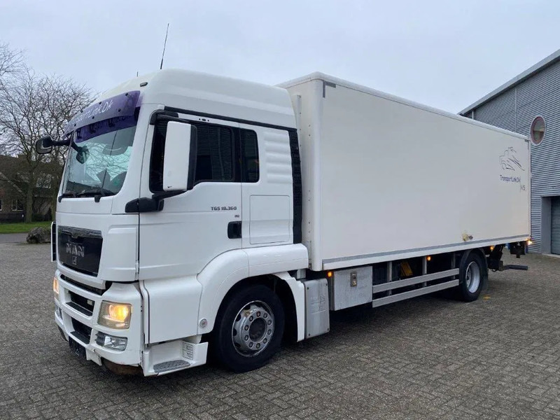 MAN TGS18.360 / HEATED BOX / FULL-AIR / PLATFORM / ONLY:392217 KM / MANUAL / EURO-4 / 2008 - Камион фургон: снимка 1 MAN TGS18.360 / HEATED BOX / FULL-AIR / PLATFORM / ONLY:392217 KM / MANUAL / EURO-4 / 2008 - Камион фургон: снимка 1