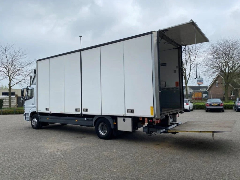 Mercedes-Benz ATEGO 1624 / AUTOMATIC / CLOSED BOX / SIDE DOORS / AIRCO / LWDS / FCW / EURO-6 / 2016 - Камион фургон: снимка 3 Mercedes-Benz ATEGO 1624 / AUTOMATIC / CLOSED BOX / SIDE DOORS / AIRCO / LWDS / FCW / EURO-6 / 2016 - Камион фургон: снимка 3