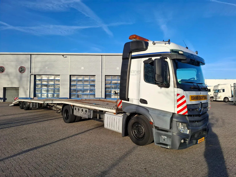 Mercedes-Benz Actros 1842 / NL TRUCK / CAR CARRIER COMBINATION / 1XWINCH / FRANZ MERSCH / GALVANIZED / SMART TACHO / AUTOMATIC / EURO-5 / 2012 - Автовоз камион: снимка 2 Mercedes-Benz Actros 1842 / NL TRUCK / CAR CARRIER COMBINATION / 1XWINCH / FRANZ MERSCH / GALVANIZED / SMART TACHO / AUTOMATIC / EURO-5 / 2012 - Автовоз камион: снимка 2
