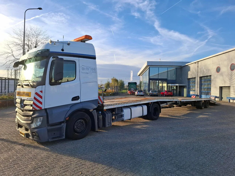 Mercedes-Benz Actros 1842 / NL TRUCK / CAR CARRIER COMBINATION / TUV: 11-12-2025 / 1XWINCH / FRANZ MERSCH / GALVANIZED / SMART TACHO / AUTOMAT - Автовоз камион: снимка 1 Mercedes-Benz Actros 1842 / NL TRUCK / CAR CARRIER COMBINATION / TUV: 11-12-2025 / 1XWINCH / FRANZ MERSCH / GALVANIZED / SMART TACHO / AUTOMAT - Автовоз камион: снимка 1
