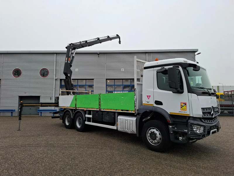 Mercedes-Benz Arocs 2640 / 6X4 / 2XBIG AXLE / FULL-STEEL / HIAB X-HIDUO 188 B-3 / ROTATOR / REMOTE / PALLETHOOK / EURO-6 / 2017 - Камион с кран: снимка 5 Mercedes-Benz Arocs 2640 / 6X4 / 2XBIG AXLE / FULL-STEEL / HIAB X-HIDUO 188 B-3 / ROTATOR / REMOTE / PALLETHOOK / EURO-6 / 2017 - Камион с кран: снимка 5