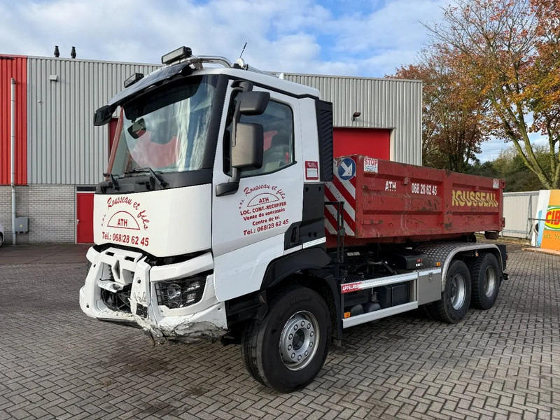 Renault C480 / ENGINE RUNNING / 6X4 / HIAB 21TON HOOKLIFT / ONLY:146334 KM / AUTOMATIC / EURO-6 / 2020 - Мултилифт с кука камион: снимка 2 Renault C480 / ENGINE RUNNING / 6X4 / HIAB 21TON HOOKLIFT / ONLY:146334 KM / AUTOMATIC / EURO-6 / 2020 - Мултилифт с кука камион: снимка 2