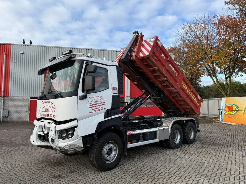 Renault C480 / ENGINE RUNNING / 6X4 / HIAB 21TON HOOKLIFT / ONLY:146334 KM / AUTOMATIC / EURO-6 / 2020 - Мултилифт с кука камион: снимка 1 Renault C480 / ENGINE RUNNING / 6X4 / HIAB 21TON HOOKLIFT / ONLY:146334 KM / AUTOMATIC / EURO-6 / 2020 - Мултилифт с кука камион: снимка 1