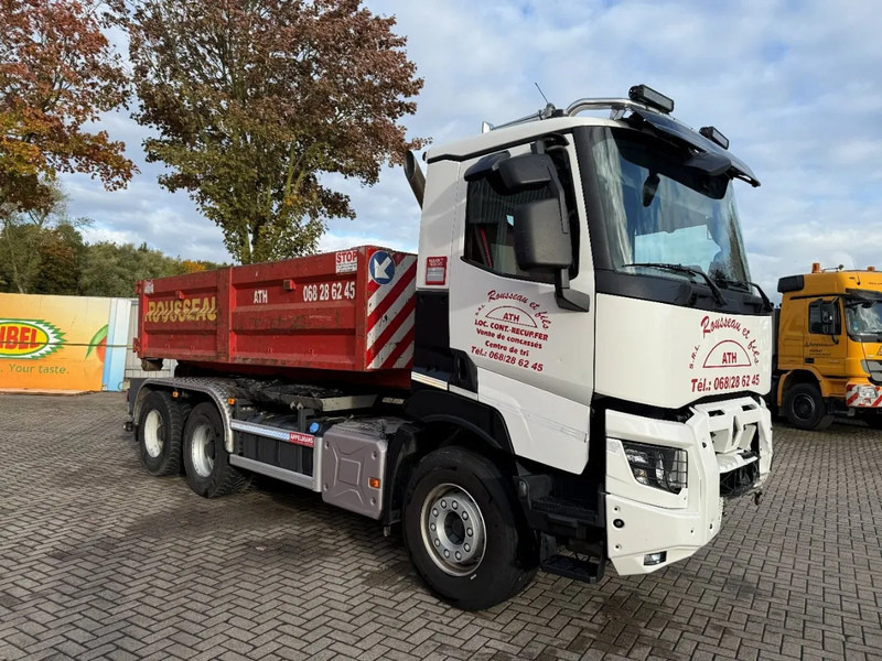 Renault C480 / ENGINE RUNNING / 6X4 / HIAB 21TON HOOKLIFT / ONLY:146334 KM / AUTOMATIC / EURO-6 / 2020 - Мултилифт с кука камион: снимка 4 Renault C480 / ENGINE RUNNING / 6X4 / HIAB 21TON HOOKLIFT / ONLY:146334 KM / AUTOMATIC / EURO-6 / 2020 - Мултилифт с кука камион: снимка 4