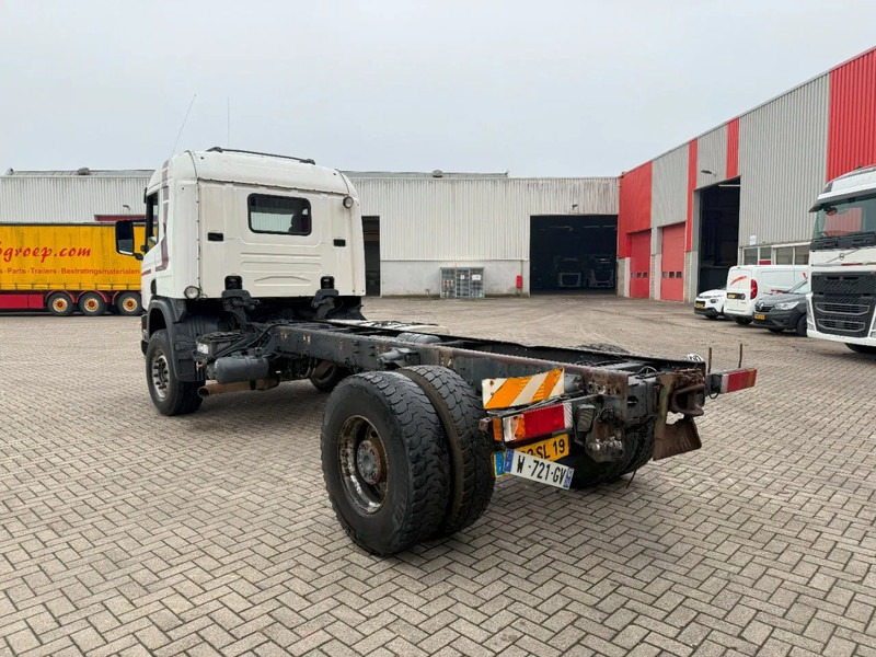 Scania 124-420 / ENGINE RUNNING / RETARDER / BIG AXLE / FULL-STEEL / ONLY: 540918 KM / OLD TACHO / AIRCO / MANUAL / EURO-3 / 2002 - Шаси кабина: снимка 3 Scania 124-420 / ENGINE RUNNING / RETARDER / BIG AXLE / FULL-STEEL / ONLY: 540918 KM / OLD TACHO / AIRCO / MANUAL / EURO-3 / 2002 - Шаси кабина: снимка 3