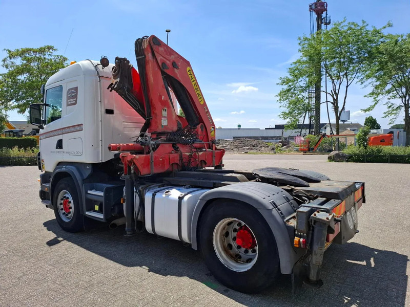 Scania 124G-420 / RETARDER / PALFINGER PK32080 / DOUBLE TANK / AIRCO / GOOD CONDITION / MANUAL / EURO-3 / 2004 - Камион с кран: снимка 5 Scania 124G-420 / RETARDER / PALFINGER PK32080 / DOUBLE TANK / AIRCO / GOOD CONDITION / MANUAL / EURO-3 / 2004 - Камион с кран: снимка 5