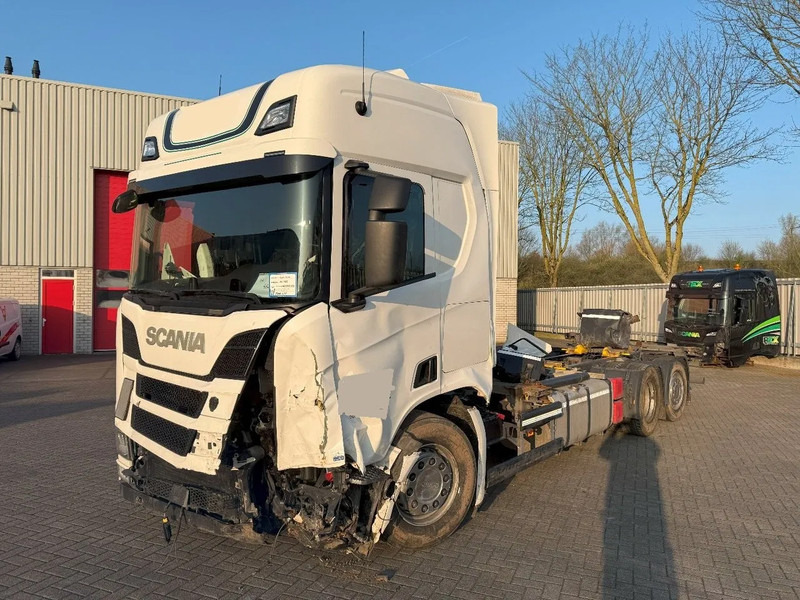Scania NGS R450 / RETARDER / 6X2 / LIFT+LENKASCHE / GERMAN TRUCK / FULL AIR / 476439 KM / AUTOMATIC / EURO-6 / 2022 - Контейнеровоз/ Сменна каросерия камион: снимка 1 Scania NGS R450 / RETARDER / 6X2 / LIFT+LENKASCHE / GERMAN TRUCK / FULL AIR / 476439 KM / AUTOMATIC / EURO-6 / 2022 - Контейнеровоз/ Сменна каросерия камион: снимка 1