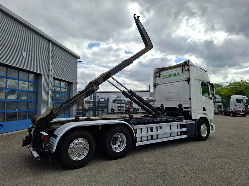 Scania NGS R500 / RETARDER / AJK HOOK 22 TON / LIFT+LENKACHSE / TUV:17-06-2026 / NAVI / LWDS / ALCOA / LEATHER / AUTOMATIC / EURO-6 / 2 - Мултилифт с кука камион: снимка 5 Scania NGS R500 / RETARDER / AJK HOOK 22 TON / LIFT+LENKACHSE / TUV:17-06-2026 / NAVI / LWDS / ALCOA / LEATHER / AUTOMATIC / EURO-6 / 2 - Мултилифт с кука камион: снимка 5