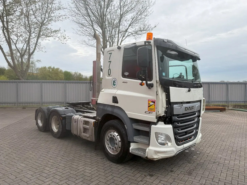 DAF CF480 / 6X4 / ENGINE RUNNING / INTARDER / HYDRAULICS / ONLY:87912 KM / FULL-AIR / DEB / ALCOA / LWDS / FRIDGE / AUTOMATIC / EURO - Влекач: снимка 2 DAF CF480 / 6X4 / ENGINE RUNNING / INTARDER / HYDRAULICS / ONLY:87912 KM / FULL-AIR / DEB / ALCOA / LWDS / FRIDGE / AUTOMATIC / EURO - Влекач: снимка 2