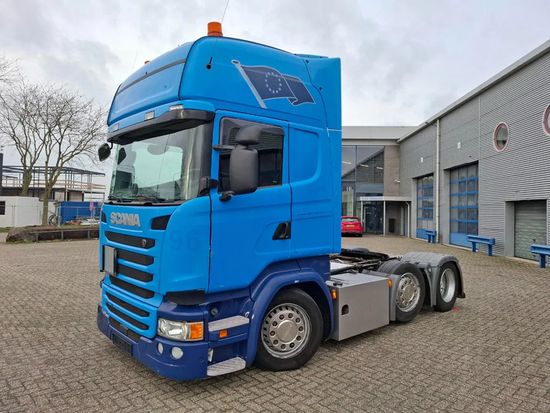 Scania R450 / RETARDER / LIFT+LENKACHSE / GERMAN TRUCK / MEGA / PARK-AIRCO / LWDS / EURO-6 / 2016 - Влекач: снимка 1 Scania R450 / RETARDER / LIFT+LENKACHSE / GERMAN TRUCK / MEGA / PARK-AIRCO / LWDS / EURO-6 / 2016 - Влекач: снимка 1