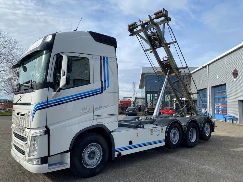 Volvo FH4-500 / 8X2 / VEB+ / DYNAMIC STEERING / FULL-AIR / 2XLIFT+LENKACHSE / TOP CONDITION / ONLY:488030KM / AUTOMATIC / EURO-6 / 201 - Камион с кабелна система: снимка 1 Volvo FH4-500 / 8X2 / VEB+ / DYNAMIC STEERING / FULL-AIR / 2XLIFT+LENKACHSE / TOP CONDITION / ONLY:488030KM / AUTOMATIC / EURO-6 / 201 - Камион с кабелна система: снимка 1