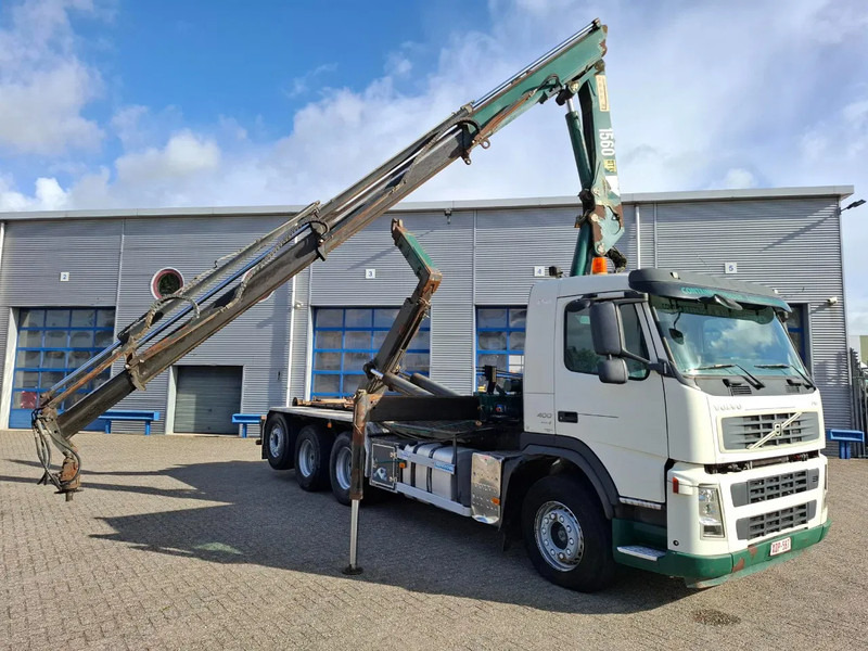 Volvo FM13-400 / 8X4 / AJK HOOK 25TON / CRANE HMF 1560 K3 / ROTATOR / LIFT+LENKACHSE / AIRCO / MANUAL / EURO-4 / 2007 - Камион с кран: снимка 2 Volvo FM13-400 / 8X4 / AJK HOOK 25TON / CRANE HMF 1560 K3 / ROTATOR / LIFT+LENKACHSE / AIRCO / MANUAL / EURO-4 / 2007 - Камион с кран: снимка 2