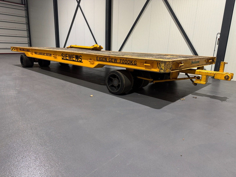 Buiscar Industrial Drawbar Trailer 60 Tons 4-8 - Бордово ремарке/ Платформа: снимка 3 Buiscar Industrial Drawbar Trailer 60 Tons 4-8 - Бордово ремарке/ Платформа: снимка 3