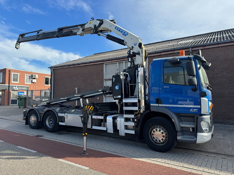 DAF CF400 FAN, Effer 265 / 4S - Камион с кран: снимка 1 DAF CF400 FAN, Effer 265 / 4S - Камион с кран: снимка 1