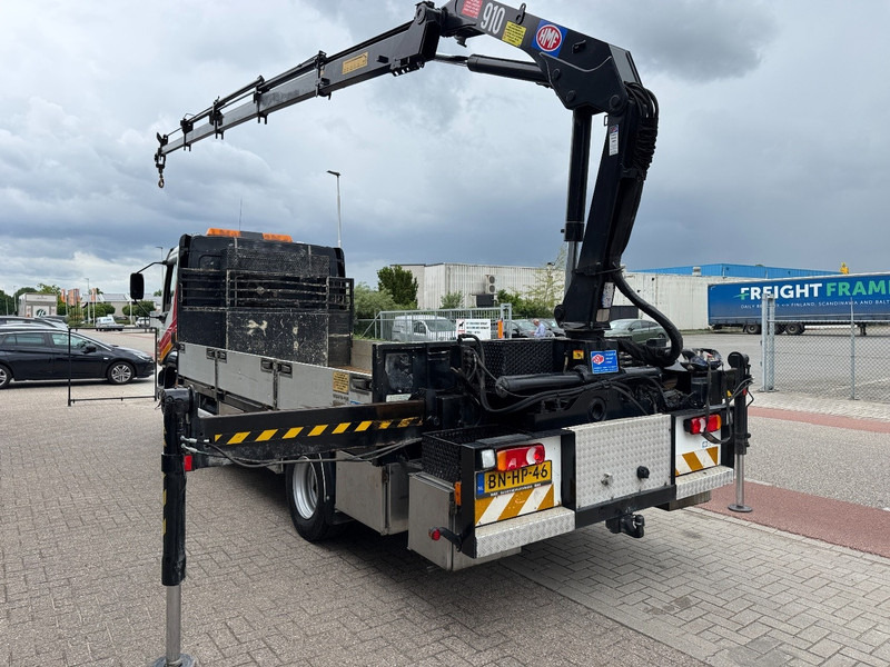 DAF LF45-220 HMF 910 K4 + 1 / Remote Control - Камион с кран: снимка 5 DAF LF45-220 HMF 910 K4 + 1 / Remote Control - Камион с кран: снимка 5