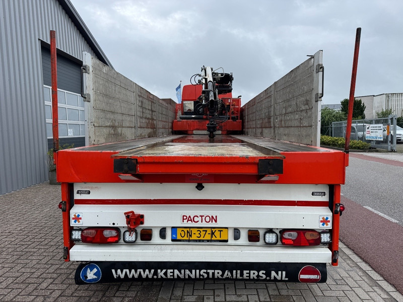 Pacton TBD 238 Kennis X-press 2-axle - Бордово полуремарке/ Платформа: снимка 4 Pacton TBD 238 Kennis X-press 2-axle - Бордово полуремарке/ Платформа: снимка 4