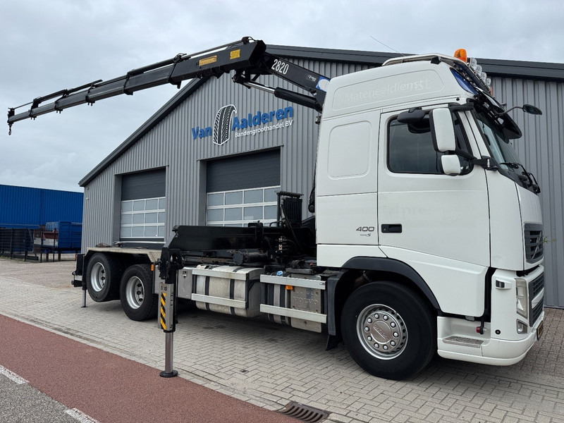 Volvo FH 6x2 HMF 2820 K5, NCH Cable system - Камион с кран: снимка 1 Volvo FH 6x2 HMF 2820 K5, NCH Cable system - Камион с кран: снимка 1