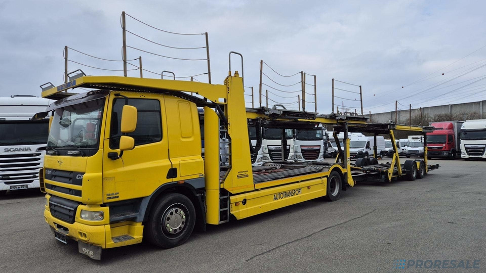 DAF FA CF 75.360 EURO 5 přepravník aut - prodejné jen s přívěsem GROENEWOLD P0461K - cena je za celou soupravu - Автовоз камион: снимка 2 DAF FA CF 75.360 EURO 5 přepravník aut - prodejné jen s přívěsem GROENEWOLD P0461K - cena je za celou soupravu - Автовоз камион: снимка 2