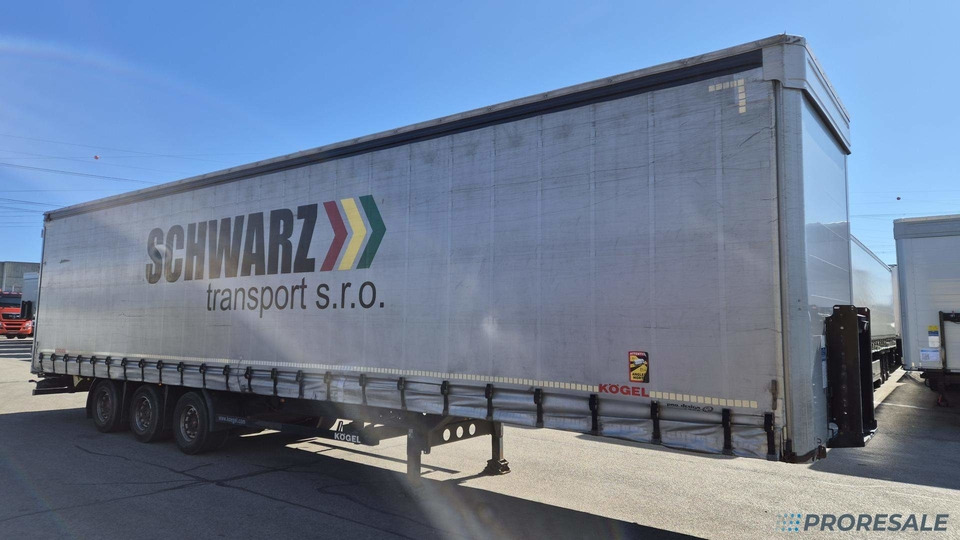 KÖGEL SN 24 MEGA - Брезентово полуремарке: снимка 1 KÖGEL SN 24 MEGA - Брезентово полуремарке: снимка 1