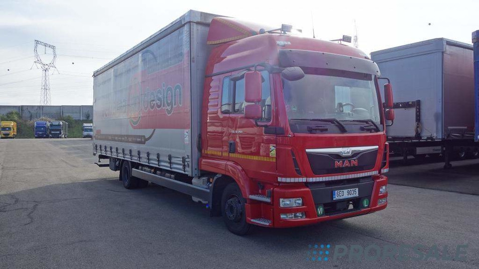 MAN TGL 12.250 EURO 6 valník s plachtou - Камион с брезент: снимка 1 MAN TGL 12.250 EURO 6 valník s plachtou - Камион с брезент: снимка 1