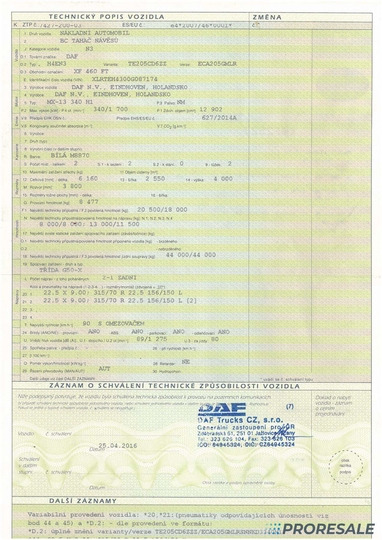 Влекач DAF XF 460 FT SSC EURO 6: снимка 11 Влекач DAF XF 460 FT SSC EURO 6: снимка 11