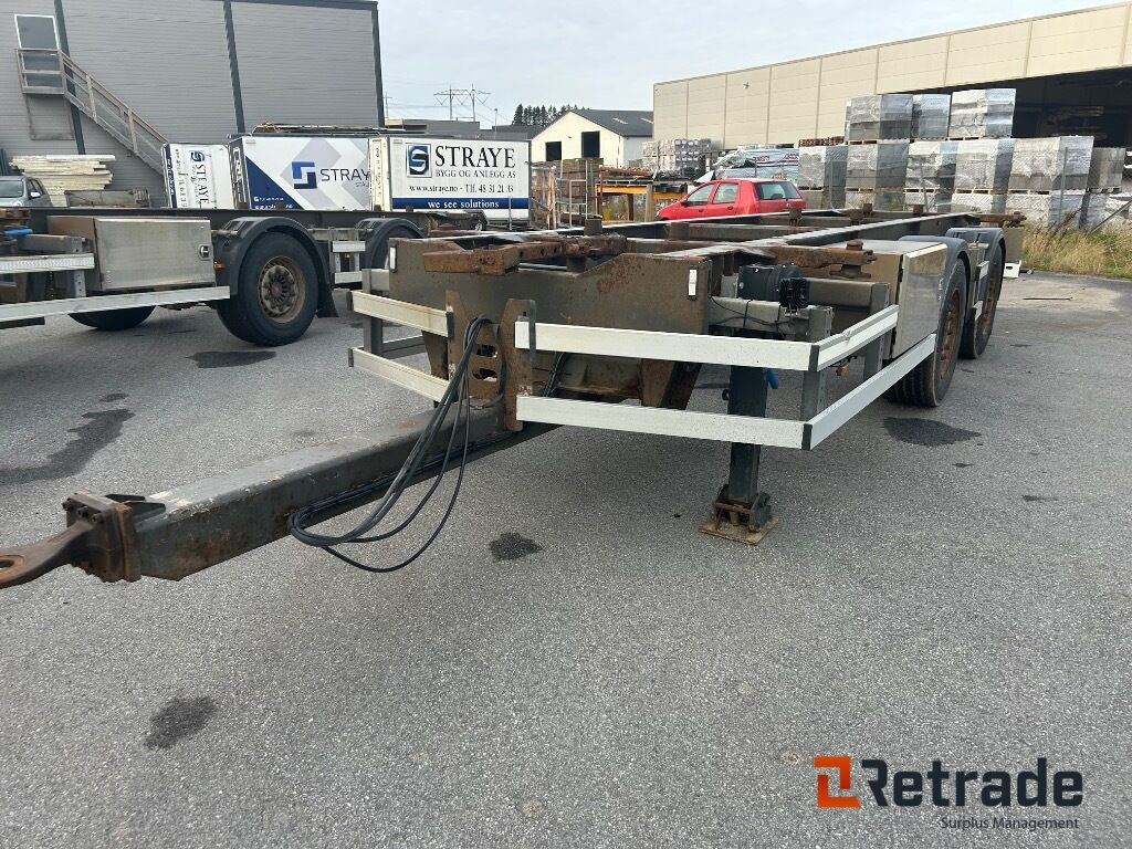 2014 Container henger F.A.G EU-Godkjent - Контейнеровоз/ Сменна каросерия ремарке: снимка 1 2014 Container henger F.A.G EU-Godkjent - Контейнеровоз/ Сменна каросерия ремарке: снимка 1