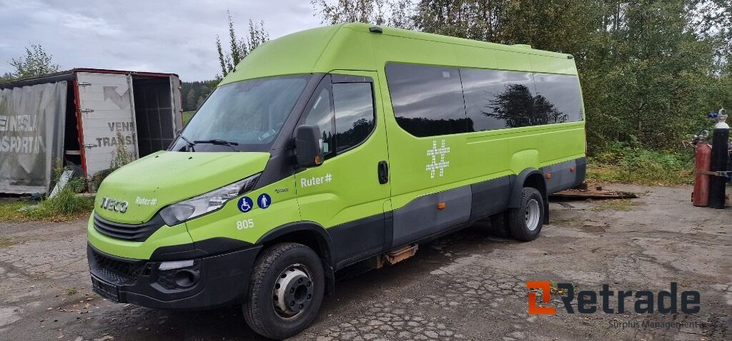 2017 Buss 16 seter IVECO DAILY Bensin + gass EU-Godkjent - Микробус, Пътнически бус: снимка 1 2017 Buss 16 seter IVECO DAILY Bensin + gass EU-Godkjent - Микробус, Пътнически бус: снимка 1