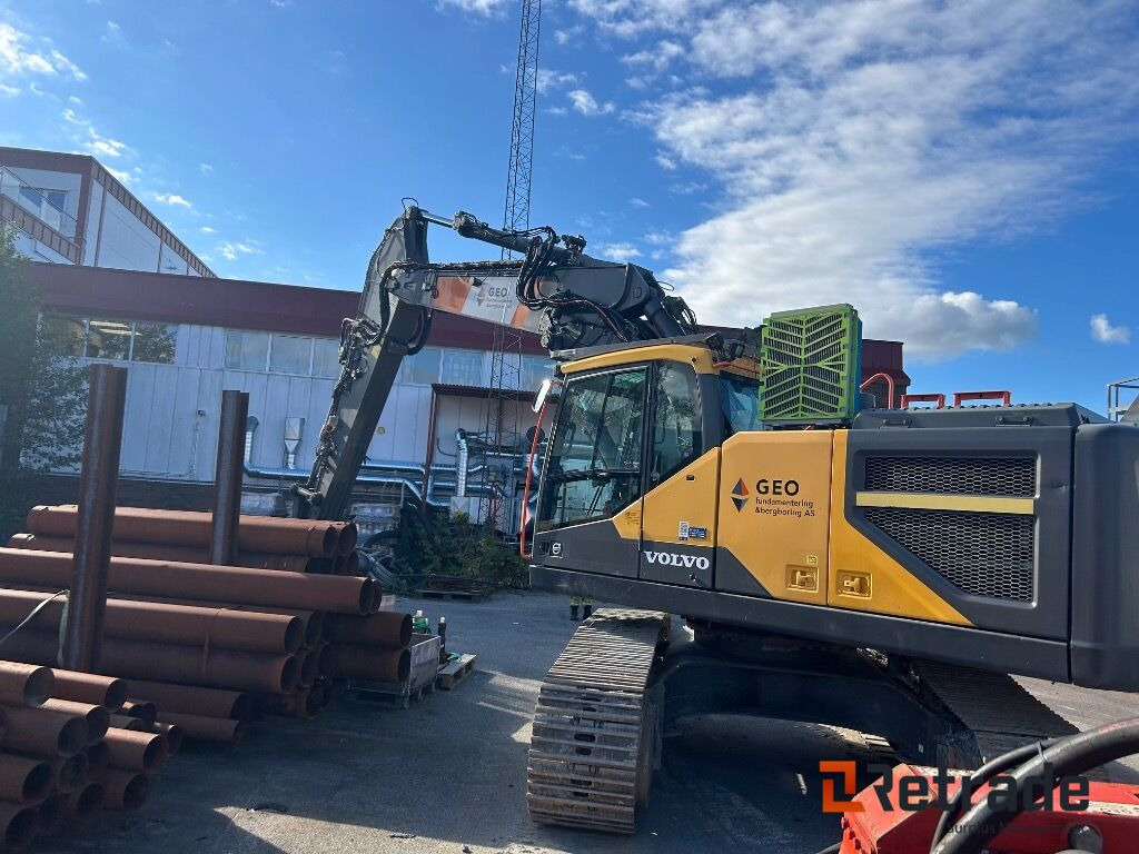 2018 Beltegraver 31750 kg Volvo EC 300 E nl + Bor rig-Spunt agregat-Rotortilt og skuffer - Верижен багер: снимка 4 2018 Beltegraver 31750 kg Volvo EC 300 E nl + Bor rig-Spunt agregat-Rotortilt og skuffer - Верижен багер: снимка 4