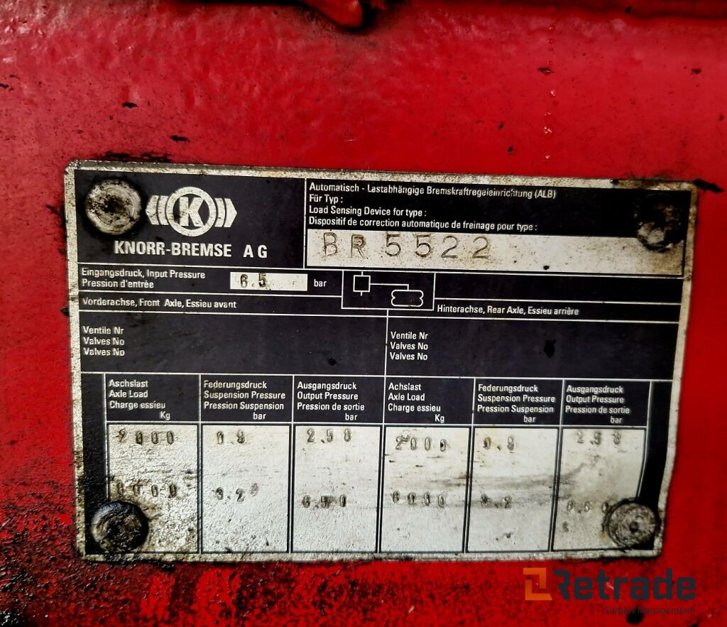 Asfalt- Semi komplett -Nor Slep 1998 - Самосвал полуремарке: снимка 3 Asfalt- Semi komplett -Nor Slep 1998 - Самосвал полуремарке: снимка 3