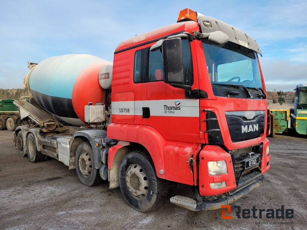 Betongbil 4-axlig Betongroterare MAN TGS 35.400 8X2-4 BL Euro 6 - Бетоновоз: снимка 3 Betongbil 4-axlig Betongroterare MAN TGS 35.400 8X2-4 BL Euro 6 - Бетоновоз: снимка 3