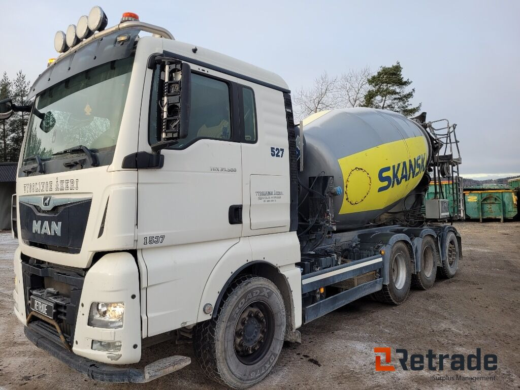 Betongbil betongroterare MAN TGX 35.500 8X4-4 BL Euro 6 - Бетоновоз: снимка 1 Betongbil betongroterare MAN TGX 35.500 8X4-4 BL Euro 6 - Бетоновоз: снимка 1